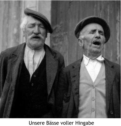 Unsere Bässe voller Hingabe