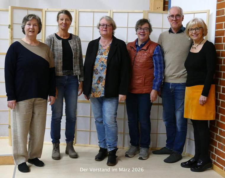 Der Vorstand im März 2026