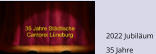 2022 Jubiläum  35 Jahre