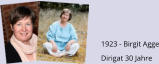 1923 - Birgit Agge Dirigat 30 Jahre